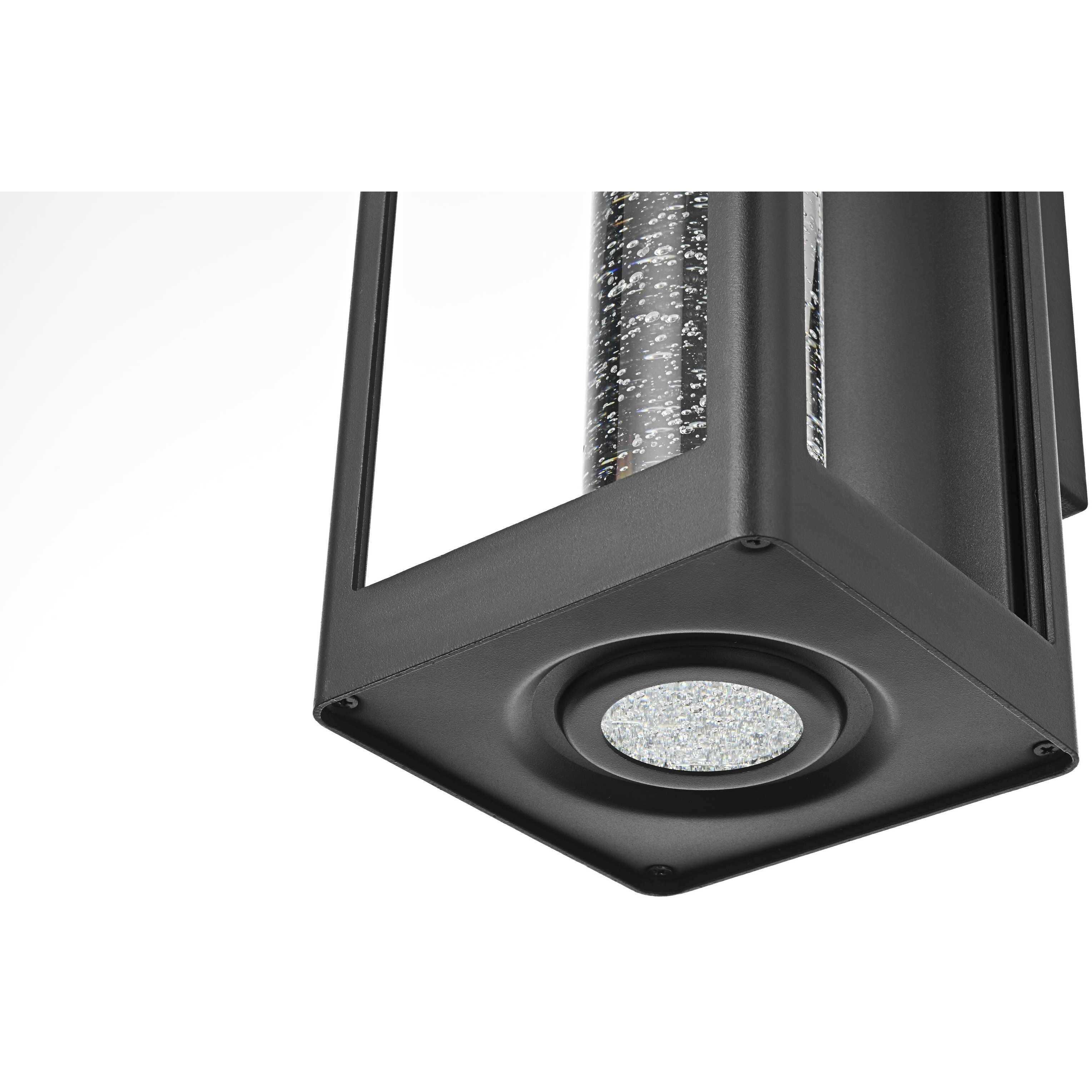 Amaris 1 Light 19 inch Black Outdoor Wall Sconce