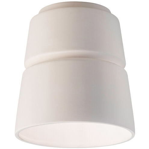 Radiance Collection LED 8 inch Bisque Outdoor Flush-Mount