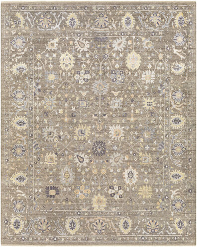 Kushal 120 X 96 inch Charcoal Rug in 8 x 10, Rectangle