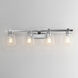 Cubos 4 Light 30.75 inch Polished Chrome Wall Sconce Wall Light