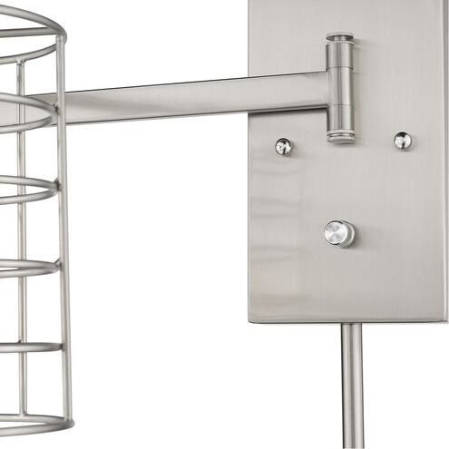 Jett 1 Light 5 inch Satin Nickel Sconce Wall Light