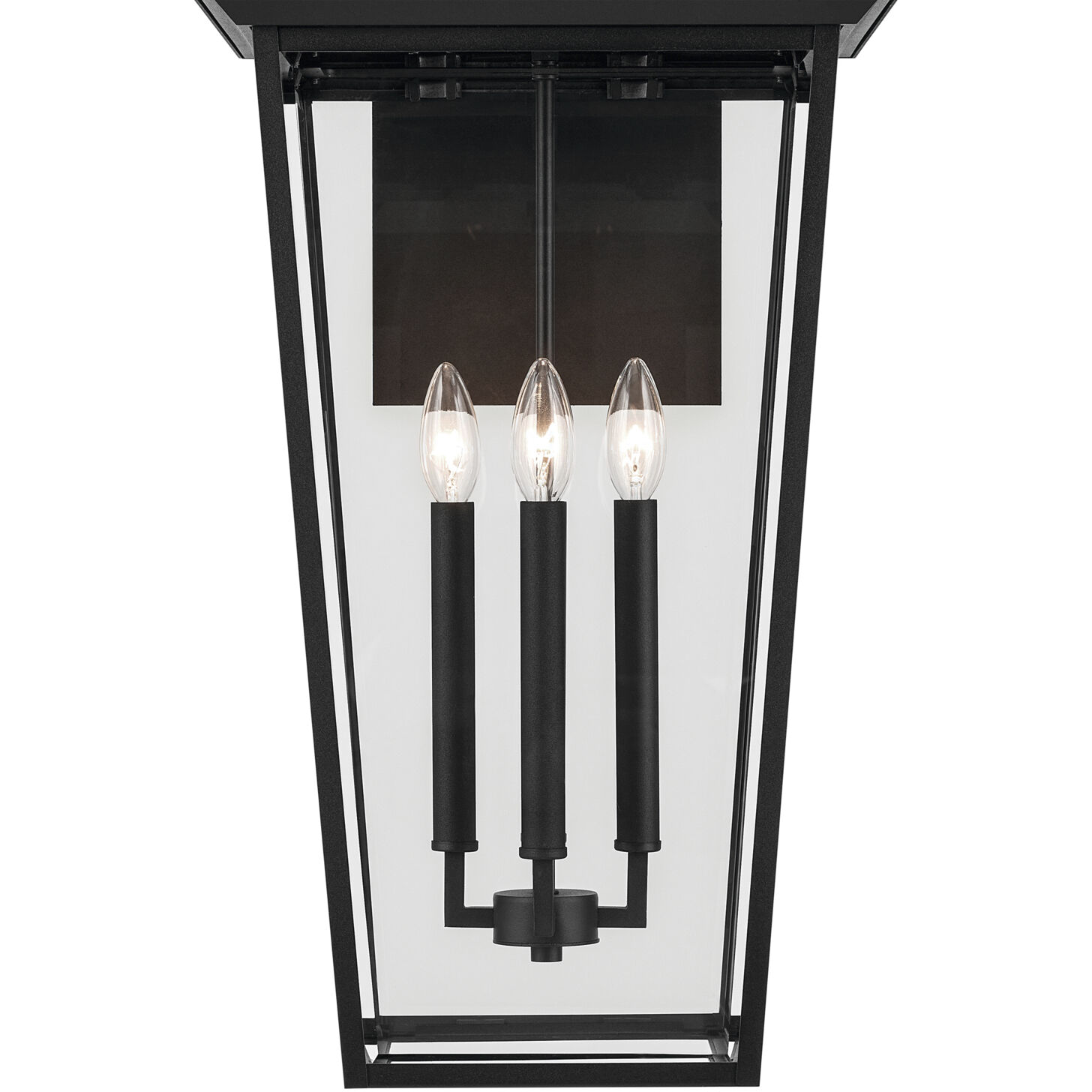 Regence 4 Light 30.25 inch Black Textured Outdoor Wall, X-Large