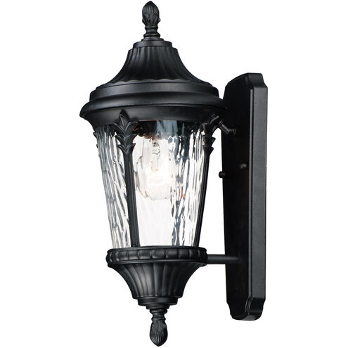 Sentry 1 Light 16 inch Black Outdoor Wall Mount