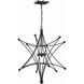 Astro 4 Light 27 inch Black Chandelier Ceiling Light