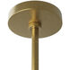 Arlie 1 Light 11 inch Antique Brass Pendant Ceiling Light