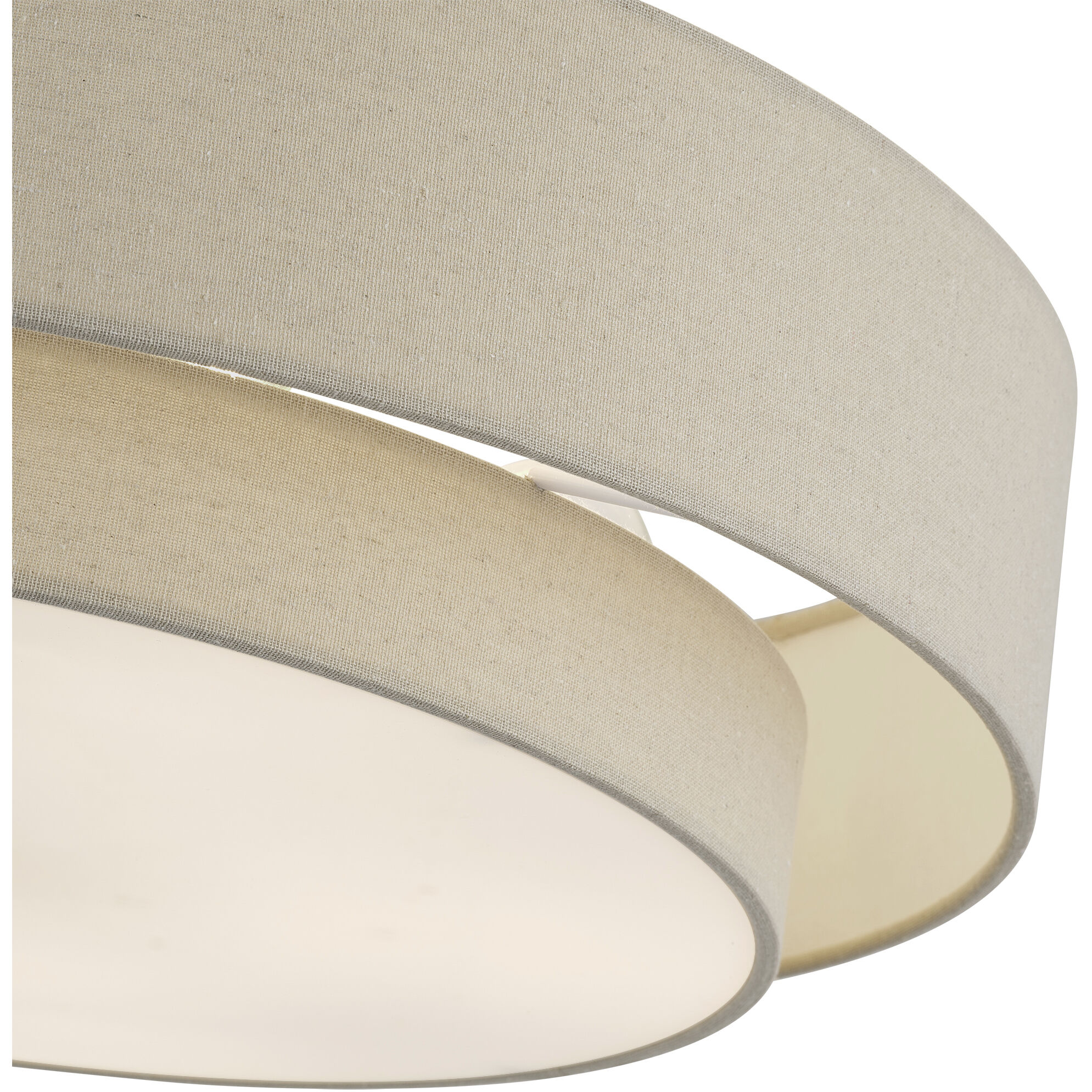 Bellingham 5 Light 22 inch Antique Gold Leaf Semi Flush Mount Ceiling Light, Extra Large