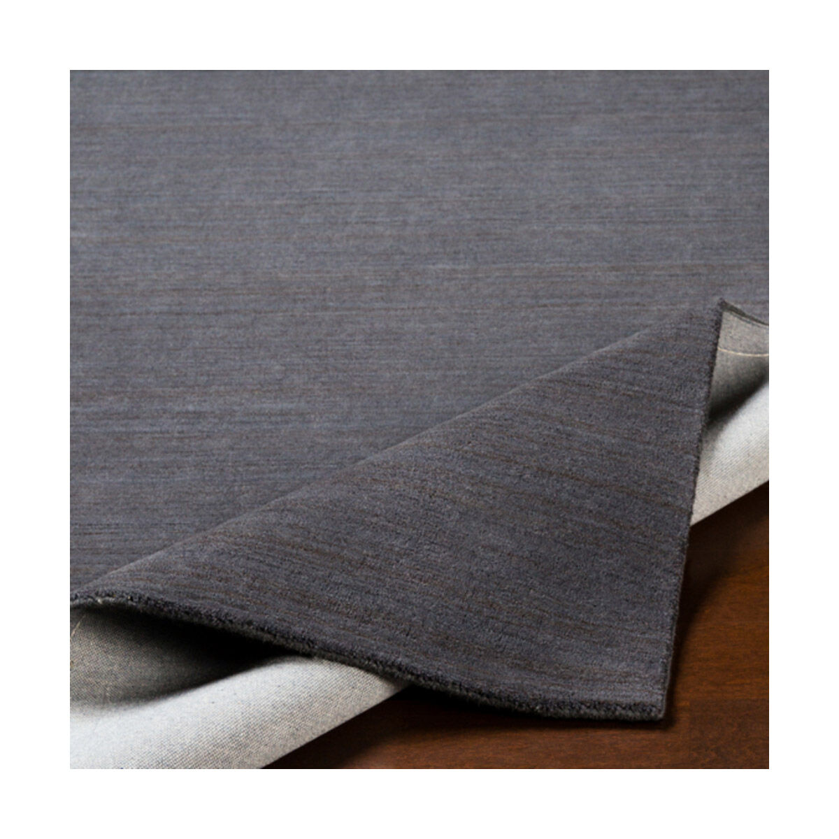 Adyant 36 X 24 inch Charcoal/Black Rugs, Rectangle