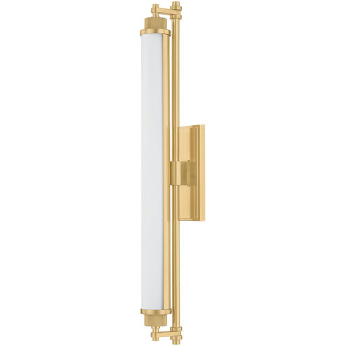Plandome 1 Light 4.25 inch Aged Brass Bath and Vanity Wall Light