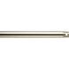 Independence Polished Nickel Fan Down Rod, 36 inch