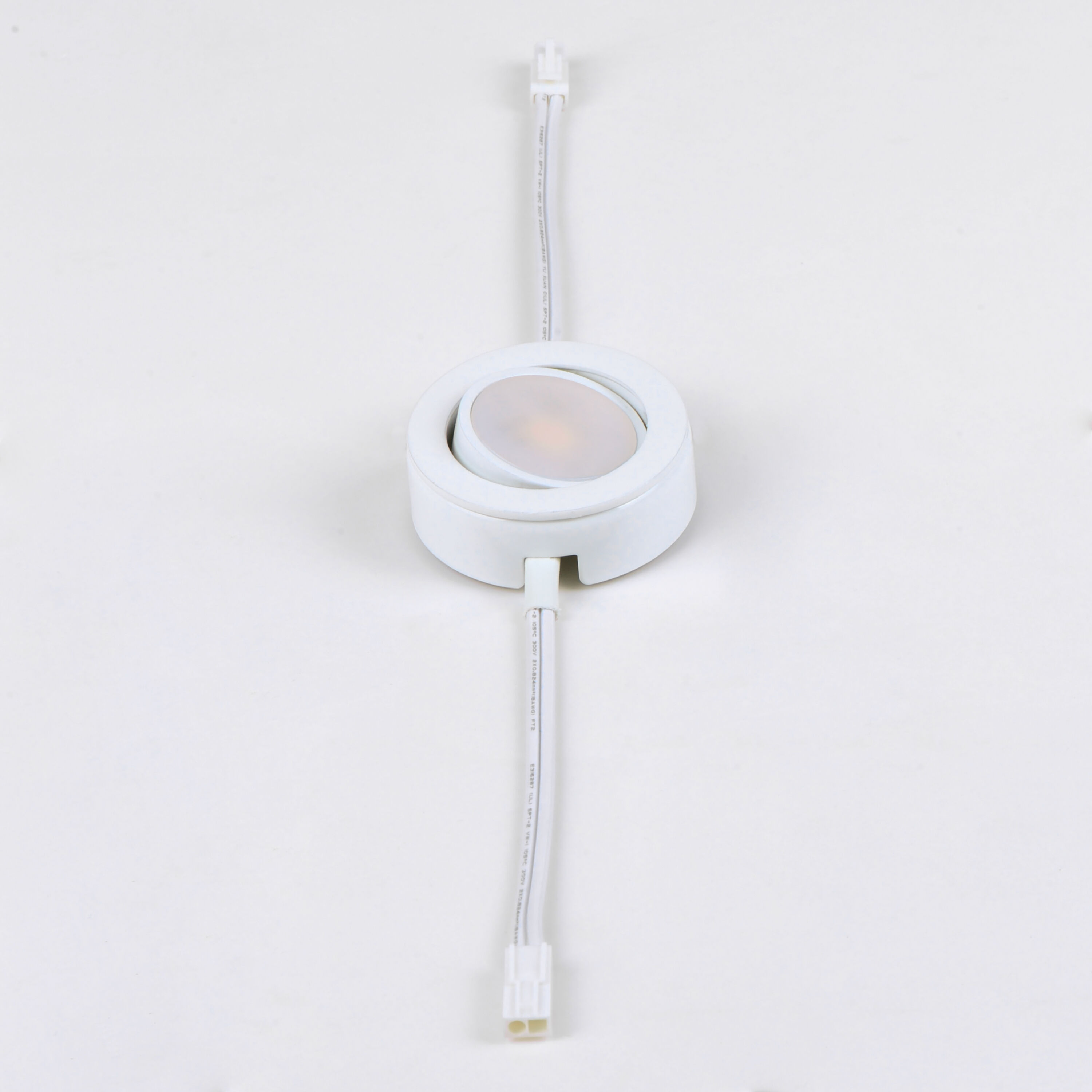 CounterMax MX-LD-AC 120 LED 3 inch White Under Cabinet Disc