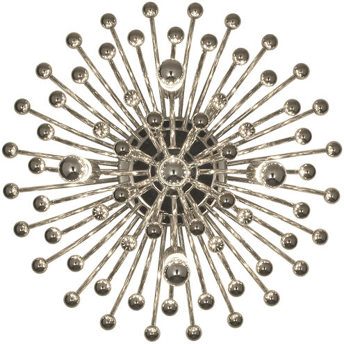 Anemone 5 Light 24 inch Polished Nickel Flushmount Ceiling Light