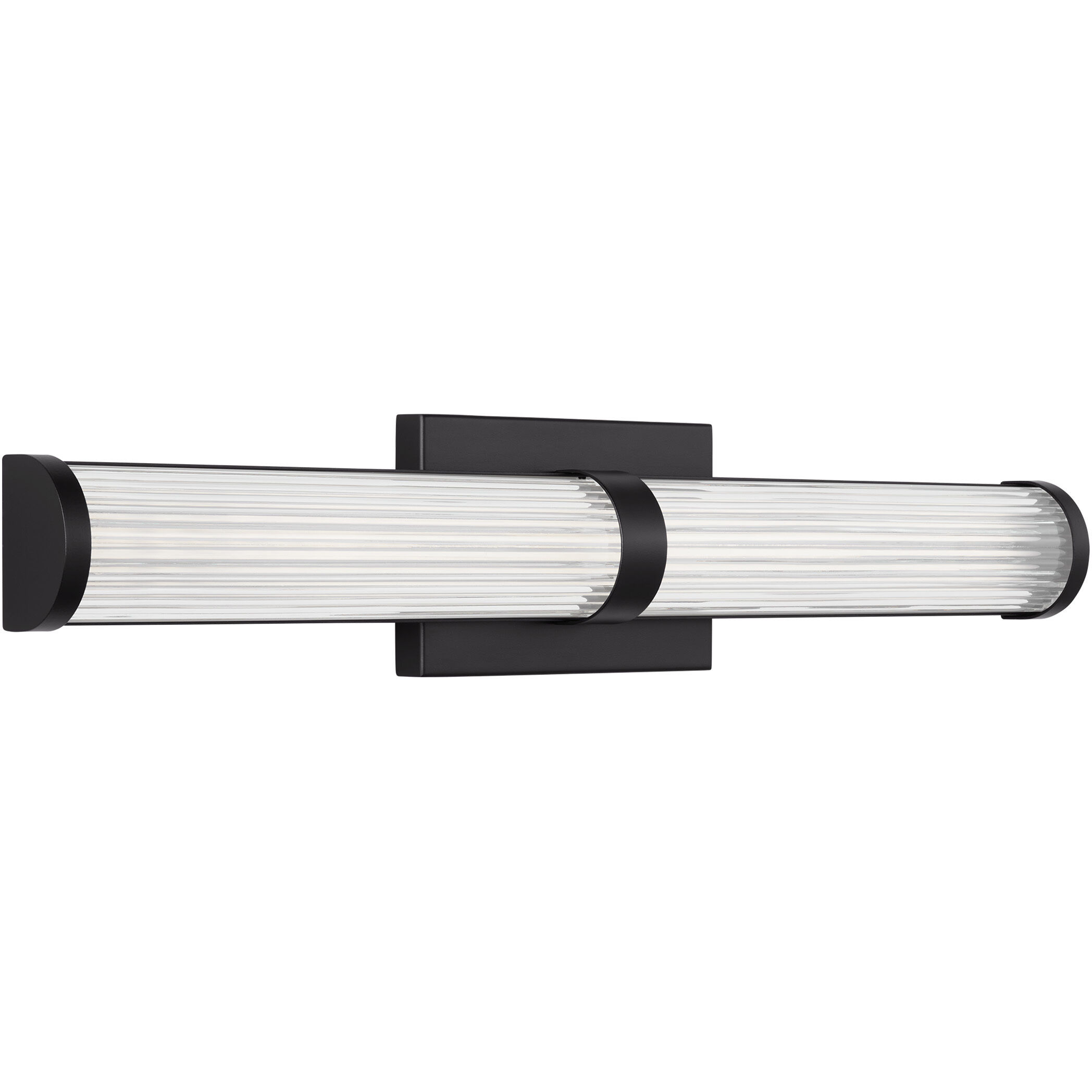 Syden Bath Vanity Wall Light in Midnight Black