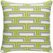 Mod Steps 22 inch White, Lime, Medium Gray Pillow Kit
