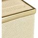 Brenner 5.25 X 5.25 inch Ivory with Brown Box, Set of 2