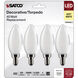 Lumos LED Candelabra 4 watt 120 3000K LED Filament, LED Filament