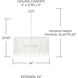 Pheobe 4 Light 24 inch Matte White Pendant Ceiling Light