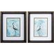 Waterside Collection Blue Framed Art