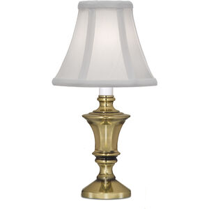 Ellie 11.5 inch 40.00 watt Burnished Brass Candle Lamp Portable Light