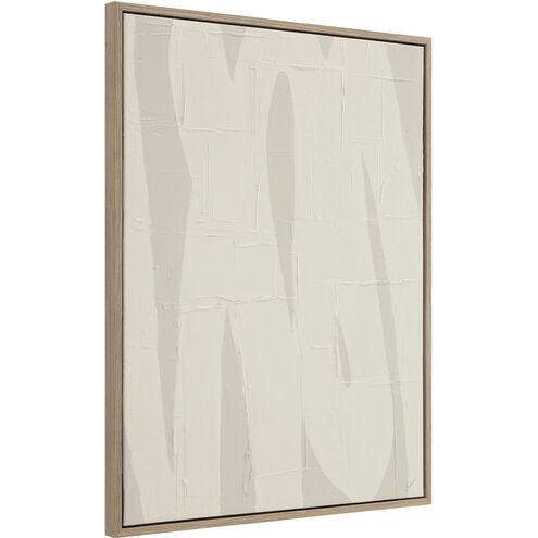 Allegra Beige Canvas Art