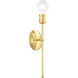 Lansdale 1 Light 5 inch Polished Brass ADA Sconce Wall Light