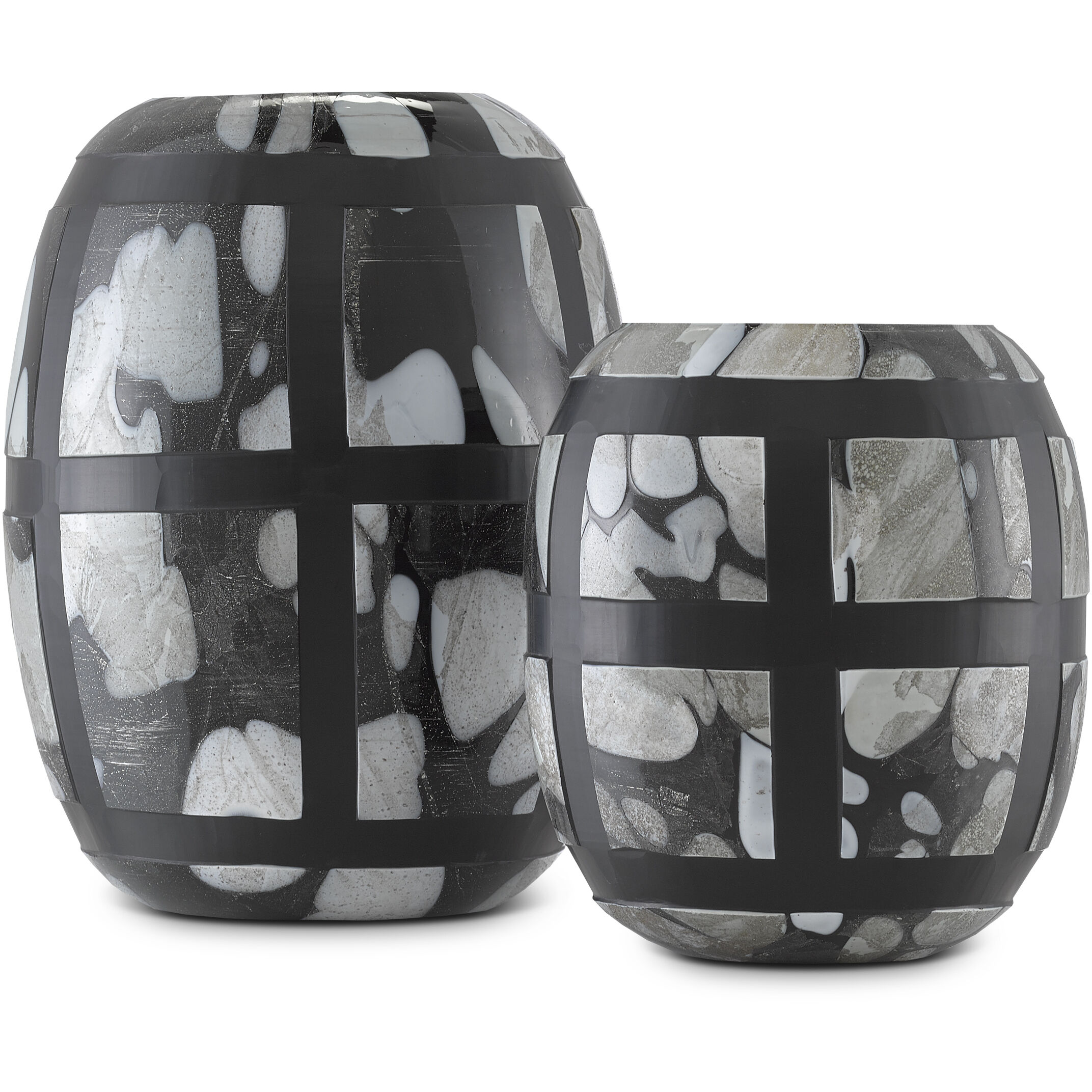 Schiappa 12.5 X 9 inch Vases, Set of 2