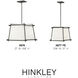 Tress 4 Light 21 inch Forged Iron Indoor Pendant Ceiling Light