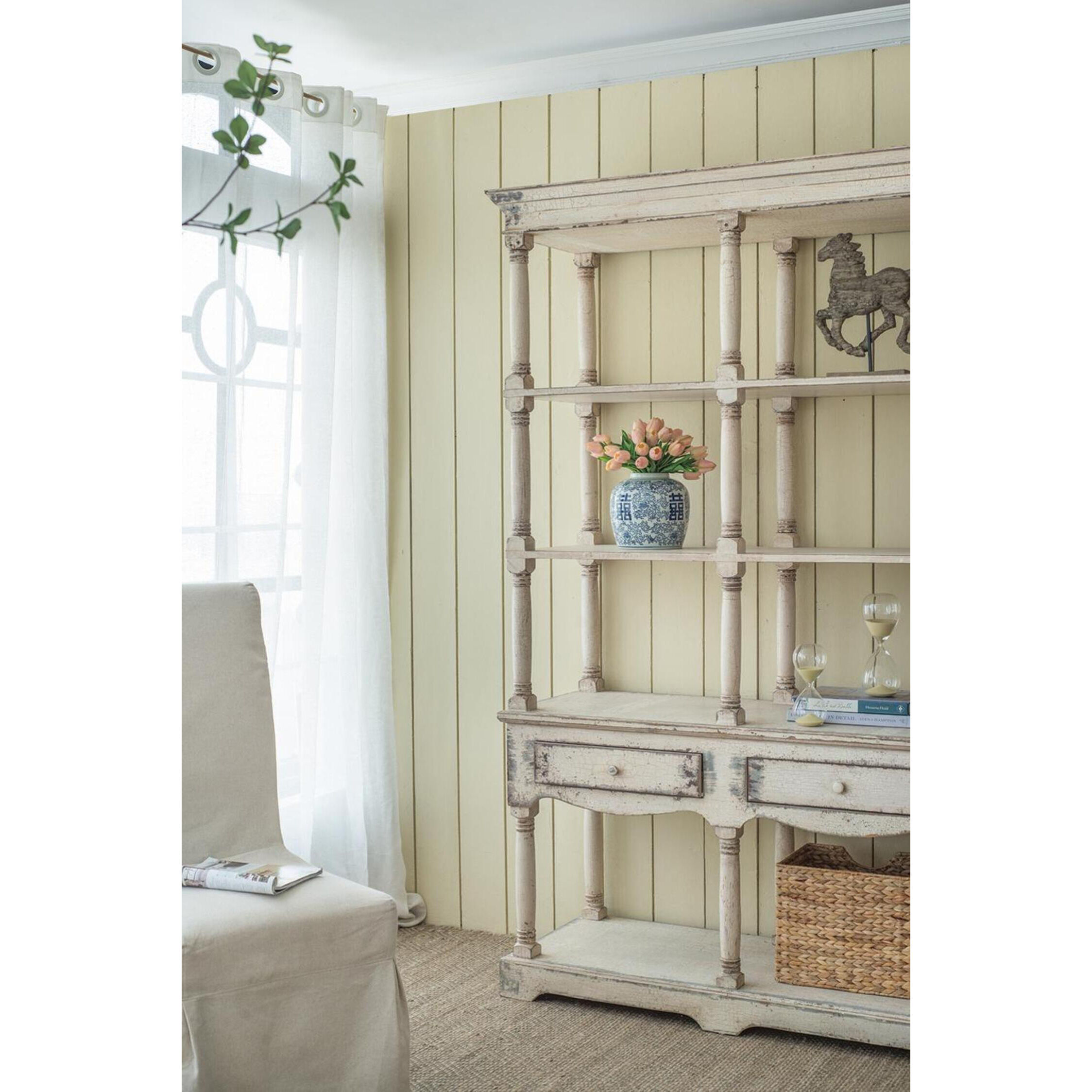 Adela White Bookcase