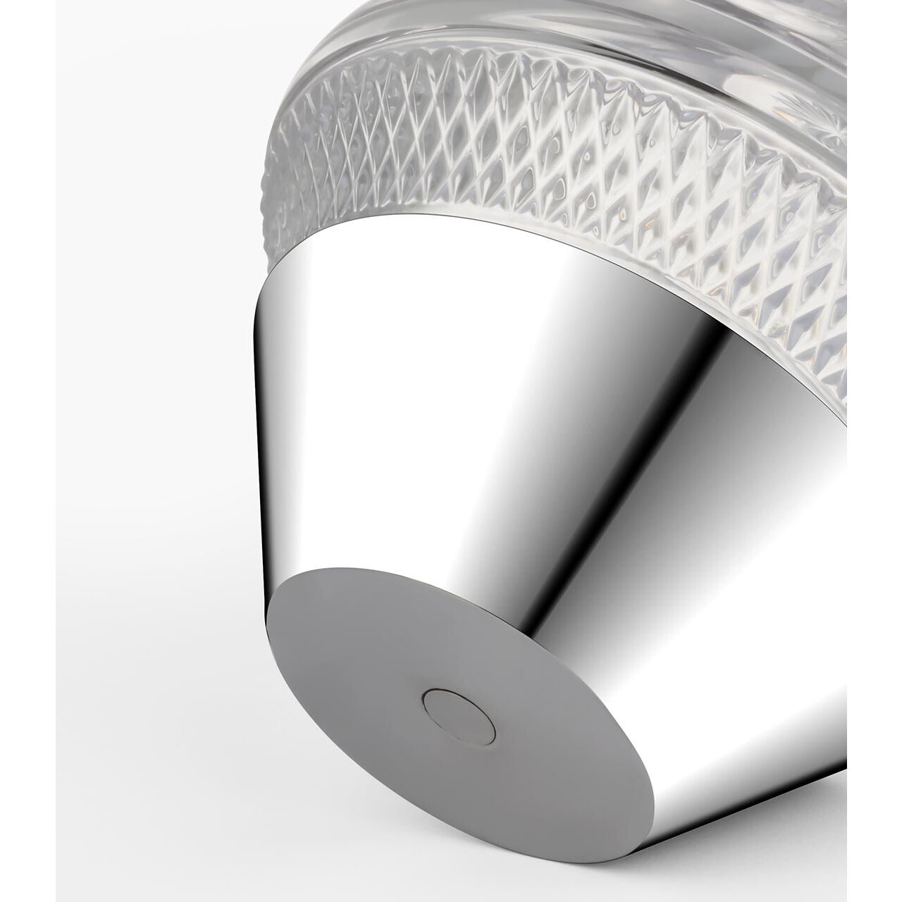 Waterford Copper Coast 5 inch 1.00 watt Polished Nickel Rechargeable Accent Lamp Portable Light