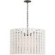 Fisher Weisman Catania LED 29 inch Bronze Hanging Shade Ceiling Light