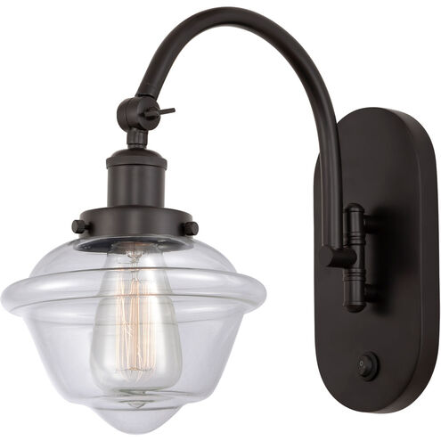 Franklin Restoration Oxford 1 Light 8 inch Oil Rubbed Bronze Sconce Wall Light