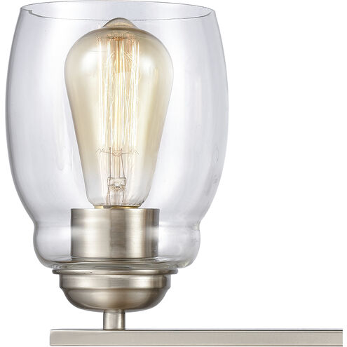 Calistoga 3 Light 22 inch Brushed Nickel Vanity Light Wall Light