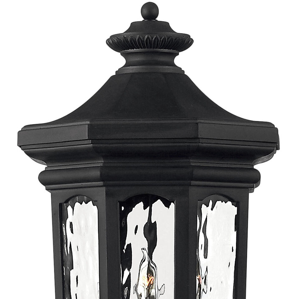 Estate Series Raley LED 26 inch Museum Black Outdoor Post Mount Lantern