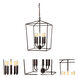 Austin 5 Light 15 inch Oil Rubbed Bronze Foyer Lantern Ceiling Light