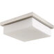 Gibraltar LED 14 inch Brushed Nickel Flush Mount Ceiling Light