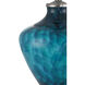 Sapphire 29.75 inch 150 watt Blue and Clear Table Lamp Portable Light