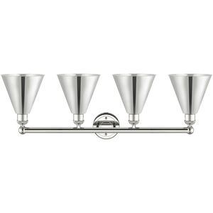 Ballston Cone 4 Light 35.00 inch Bathroom Vanity Light