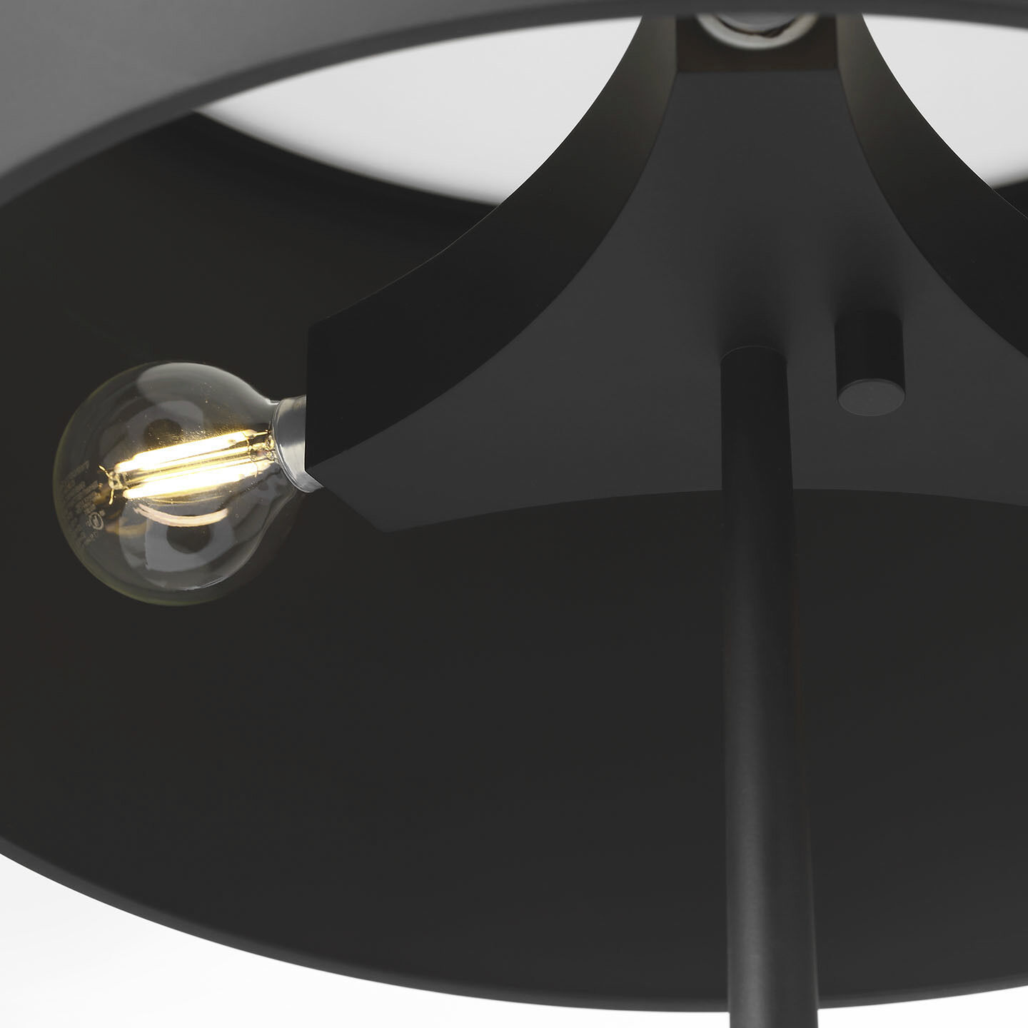 Barbara Barry Spinet 26.25 inch 6.5 watt Matte Black Modern Trumpet Table Lamp Portable Light