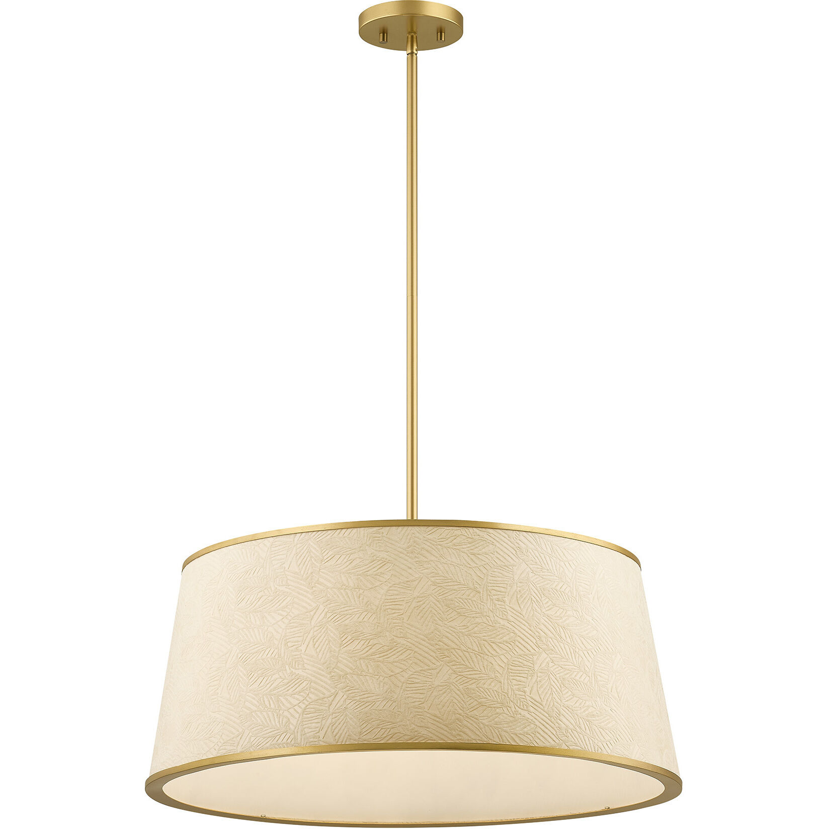 Sombra 6 Light 24 inch Spun Gold Pendant Ceiling Light