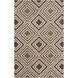 Naya 156 X 108 inch Taupe, Eggplant, Cream Rug