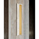 Perth LED 5.25 inch Vintage Brass ADA Wall Sconce Wall Light