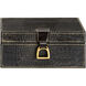 Wildwood 8 inch Black Crocodile Box