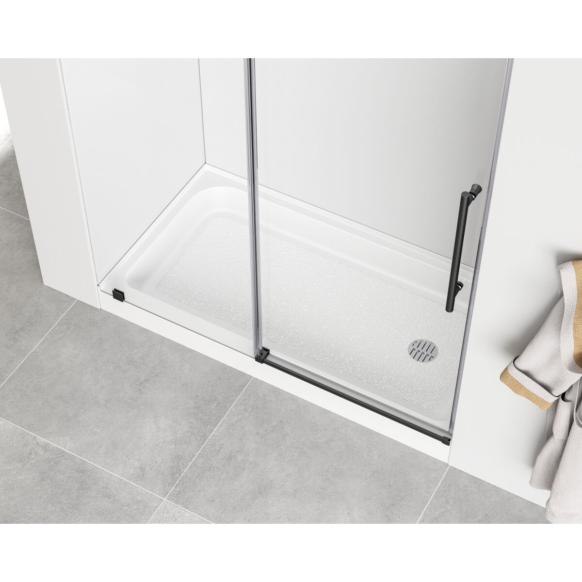 Laredo Glossy White Shower Base