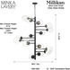 Millikan 15 Light 38.75 inch Coal Black Pendant Ceiling Light