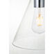 Destry 1 Light 8 inch Chrome Pendant Ceiling Light