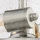 Darby 2 Light 12 inch Satin Platinum Semi-Flush Ceiling Light