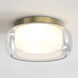 Aquina 2 Light 14.17 inch Flush Mount