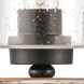Paladin LED 14 inch Matte Black Bath Vanity Light Wall Light in Seedy Glass