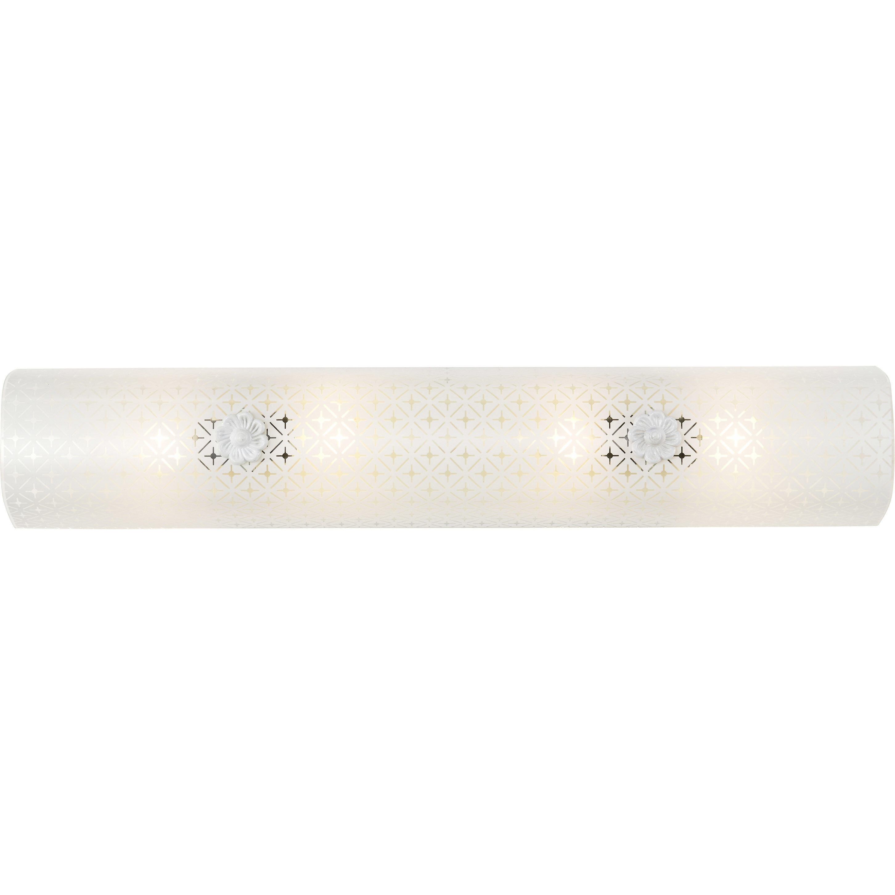 Brentwood 4 Light 24 inch White Bath Light Wall Light