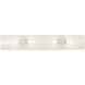 Brentwood 4 Light 24 inch White Bath Light Wall Light