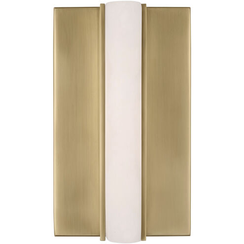 Kelly by Kelly Wearstler Linea Sconce Wall Light in Hand Rubbed Antique Brass